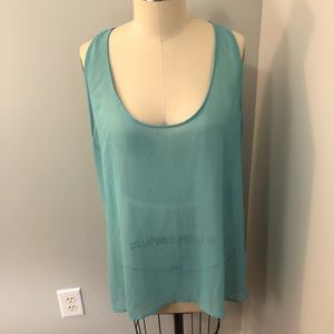 Bisou Bisou Turquoise Top